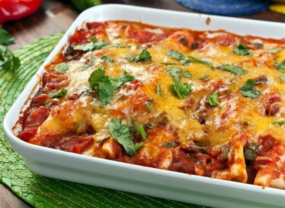Picture of Chicken Enchiladas Mexican Recipe - Item No. 121-chicken-enchiladas-ii Picture of Chicken Enchiladas Mexican Recipe - Item No. 121-chicken-enchiladas-ii