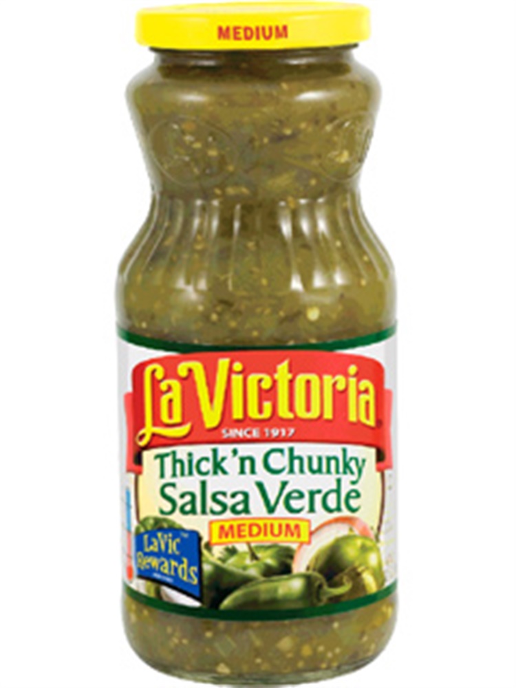 Thick 'N Chunky La Victoria Salsa Verde - Salsas - Medium - 24 Oz