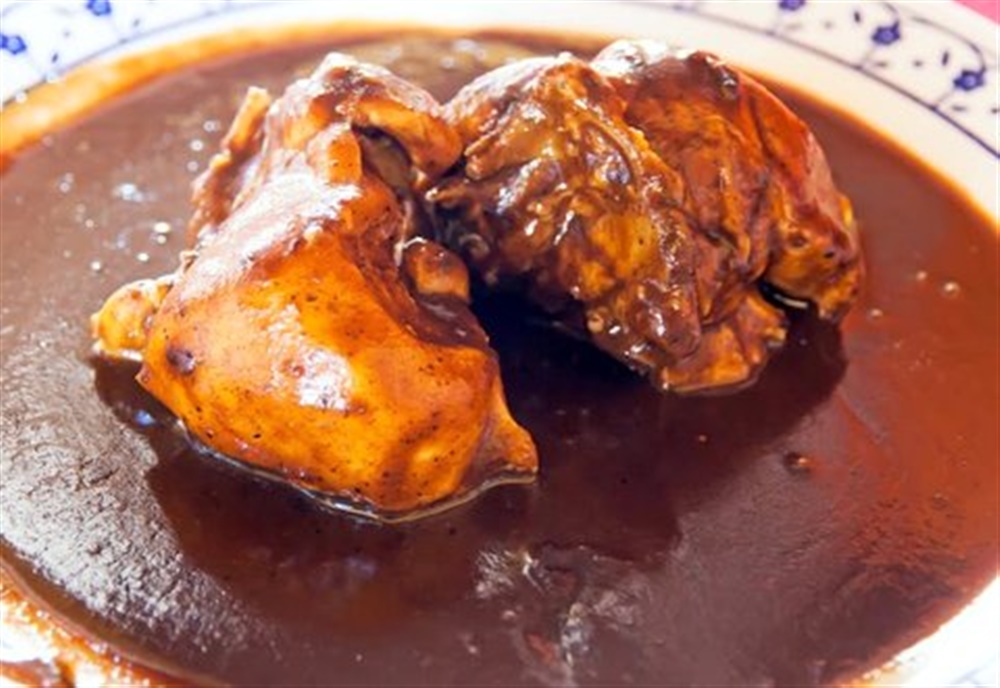 Picture of Red Mole from Oaxaca - Mole Rojo Mexican Recipe - Item No. 523-red-mole-from-oaxaca Picture of Red Mole from Oaxaca - Mole Rojo Mexican Recipe - Item No. 523-red-mole-from-oaxaca