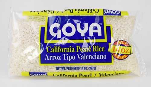 Goya California Pearl Rice Arroz Valenciano